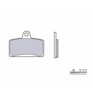 BREMBO Sinter Bremsbeläge 07GR72SA vorne APRILIA TUONO 125 ABS  ab 2015