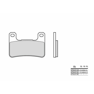 BREMBO Sinter Bremsbeläge 07SU27SA vorne KAWASAKI Z1000 / R  17-20