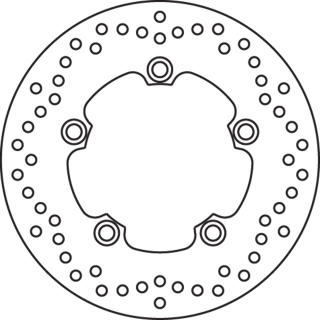 BREMBO Serie ORO Bremsscheibe 68B40750 hinten YAMAHA MT-10 RN45  16-21