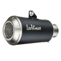 LEO VINCE LV-10 BLACK EDITION Auspuff BENELLI  LEONCINO 500  17-20
