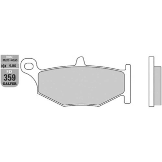 GALFER Sinter Bremsbeläge hinten FD359-G1371 SUZUKI GSX-R 750  06-07