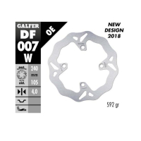 GALFER WAVE Bremsscheibe DF007W hinten HONDA XL700 V...