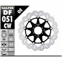 GALFER WAVE Bremsscheibe DF051CW vorne HONDA CRF1000...