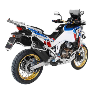 LEO VINCE LV-12 BLACK EDITION Auspuff HONDA CRF1100 L AFRICA TWIN / ADVENTURE SPORTS SD09 ab 2020