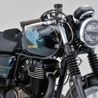 DAYTONA Lenkerendenspiegel D-15 Alugehäuse schwarz ultra flach