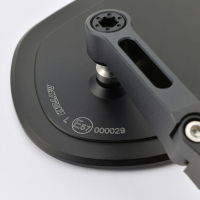 DAYTONA Lenkerendenspiegel D-15 Alugehäuse schwarz ultra flach