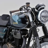 DAYTONA Lenkerendenspiegel D-16 Alugehäuse schwarz ultra flach