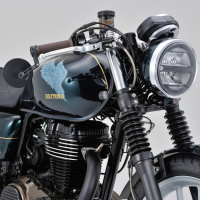 DAYTONA Lenkerendenspiegel D-17 Alugehäuse schwarz ultra flach