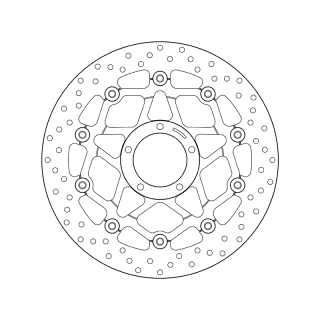 BREMBO Serie ORO Bremsscheibe 78B40878 vorne DUCATI MULTISTRADA 1100 / S ab 2007