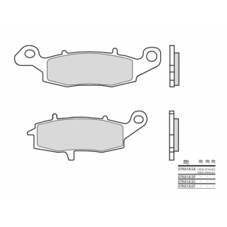 BREMBO Sinter Bremsbeläge 07KA18SP hinten  KAWASAKI NINJA H2 SX / SX ab 2020