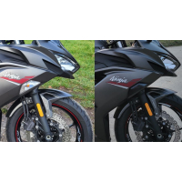 CTC Frontblinker schwarz getönt KAWASAKI NINJA 650  21-24