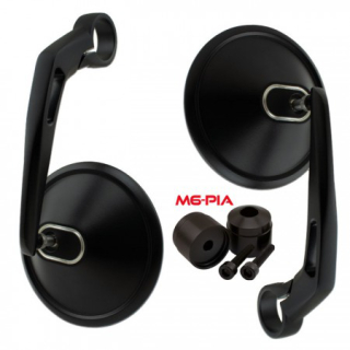 Lenkerendenspiegel PRO 1 für VESPA GTS 300 alle  Modelle ab 2009 incl. passenden Lenkerenden