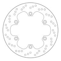 BREMBO Serie ORO Bremsscheibe 68B407E9 vorne HONDA...
