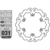 GALFER WAVE Bremsscheibe starr DF031W vorne HONDA...