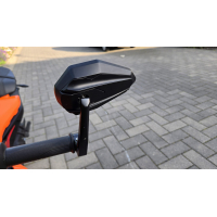 Lenkerendenspiegel HERO für KAWASAKI Z900 RS  21-25  mit passenden Lenkerenden