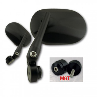 Lenkerendenspiegel TREVI für TRIUMPH SPEED TRIPLE 1050 S / R  16-20  mit passenden Lenkerenden