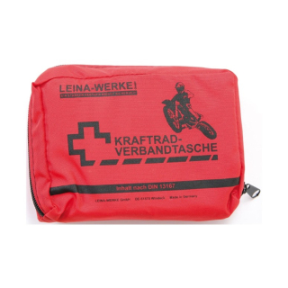 LEINA Erste Hilfe Verbandtasche für Motorräder oder Quads nach DIN 13167