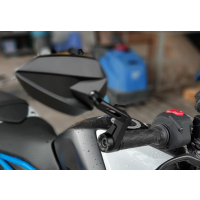 Lenkerendenspiegel MISANO für SUZUKI GSX-8S ab 2023 mit passenden Lenkerenden
