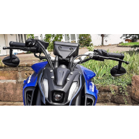 Lenkerendenspiegel MISANO für YAMAHA MT-07 RM33 / RM34  21-24  mit passenden Lenkerenden