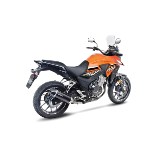 LEO VINCE LV NERO Auspuff HONDA CB500 X PC59  17-18