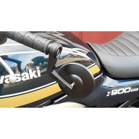 Lenkerendenspiegel ASSEN für KAWASAKI  Z900 RS  21-25  mit passenden Lenkerenden