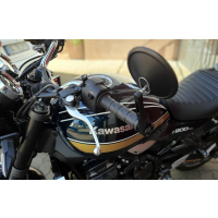 Lenkerendenspiegel IBERIA für KAWASAKI  Z900 RS  21-25  mit passenden Lenkerenden