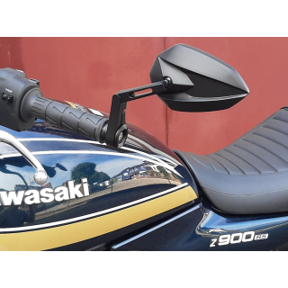 Lenkerendenspiegel MISANO für KAWASAKI Z900 RS  18-20  mit passenden Lenkerenden