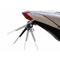 X-LINE Kennzeichenhalter YAMAHA MT-125 RE40  21-24 Originalblinker