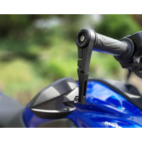 Lenkerendenspiegel MISANO für KAWASAKI Z1000  07-09  mit passenden Lenkerenden