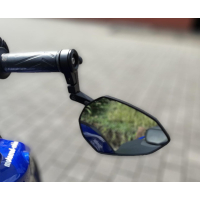Lenkerendenspiegel MISANO für YAMAHA MT-07 RM17 / RM18  17-20  mit passenden Lenkerenden