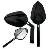 Lenkerendenspiegel MISANO für YAMAHA MT-125 RE29  17-19  mit passenden Lenkerenden