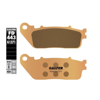 GALFER Sinter Bremsbeläge hinten FD443-G1371 für HONDA CB1000R SC60 ab 2008