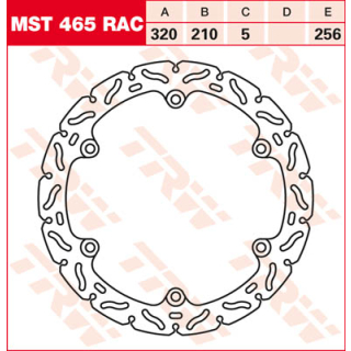 TRW / LUCAS MST465RAC WAVE Bremsscheibe vorne starr HONDA CB500 X PC46  13-15