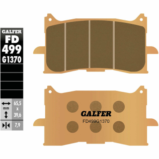 GALFER Sinter Bremsbeläge vorne FD499 - G1370 HONDA CRF1000 AFRICA TWIN / ADVENTURE SPORTS SD04 / SD06 15-19