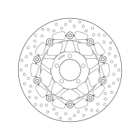 BREMBO Serie ORO Bremsscheibe 78B40841 vorne