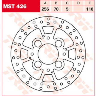 TRW / LUCAS MST426 Bremsscheibe hinten für HONDA VFR800 X CROSSRUNNER RC60  11-14