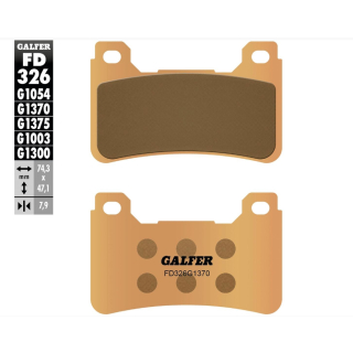 GALFER Sinter Bremsbeläge vorne FD326 - G1370 für HONDA VFR800 X CROSSRUNNER RC80  15-16
