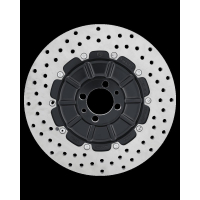 BREMBO Serie ORO Bremsscheibe 68B407D3 hinten