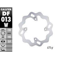 GALFER WAVE Bremsscheibe DF013W hinten für HONDA CB1...