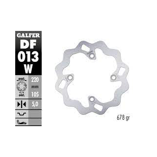 GALFER WAVE Bremsscheibe DF013W hinten für HONDA CBR1000RR SC57 FIREBLADE  06-07
