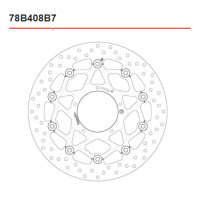 BREMBO Serie ORO Bremsscheibe 78B408B7 vorne für...