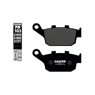 GALFER Semi-Sinter Bremsbeläge hinten FD103 - G1054 HONDA CB750 HORNET RH12 ab 2023