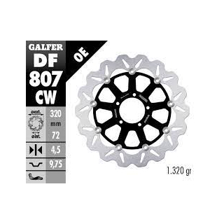 GALFER WAVE Bremsscheibe DF807CW vorne für diverse DUCATI Modelle