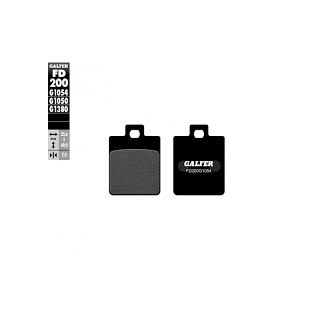 GALFER Semi Sinter Bremsbeläge hinten FD200 - G1054