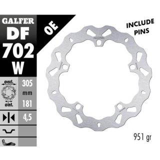 GALFER WAVE Bremsscheibe DF702W vorne BMW R1200 GS / ADVENTURE  17-18