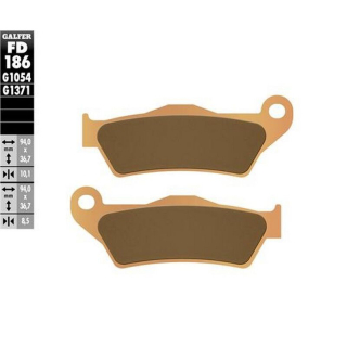 GALFER Sinter Bremsbeläge hinten FD186-G1371 für BMW R nine T  R9T  14-16