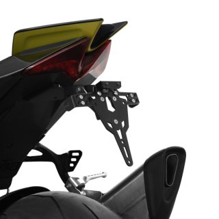 PRO-LINE Kennzeichenhalter APRILIA TUONO 1100 V4 / FACTORY ab 2021 Zubehörblinker