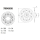 BREMBO Serie ORO Bremsscheibe 78B40838 vorne für diverse HONDA Modelle