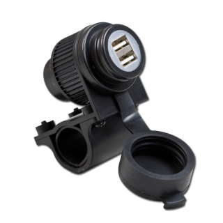 USB Doppel Steckdose Lenkeranbau 2x USB A