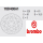 BREMBO Serie ORO Bremsscheibe 78B408A1 vorne